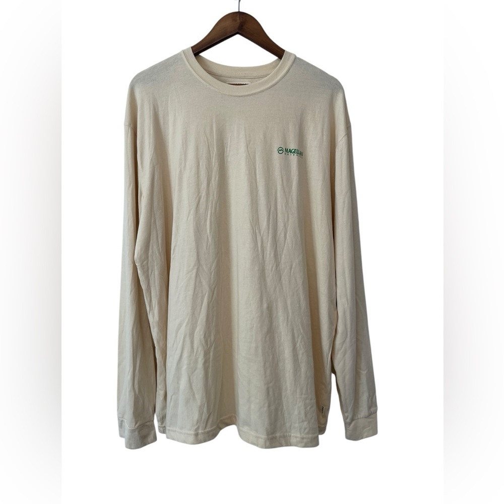 Men’s Magellan Holiday Edition Long Sleeve Camo Logo T-shirt 2XL Christmas